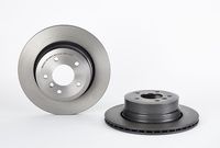 Remschijf COATED DISC LINE BREMBO, Remschijftype: Binnen geventileerd, u.a. für BMW