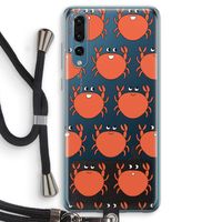 Krab: Huawei P20 Pro Transparant Hoesje met koord