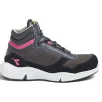 Diadora Werkschoen Athena Mid 179901 S3L | Nine Iron/Raspberry (D0458) | Maat 35 - 8053607443598