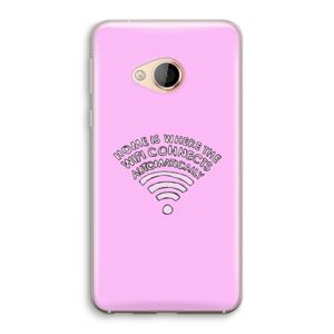 Home Is Where The Wifi Is: HTC U Play Transparant Hoesje