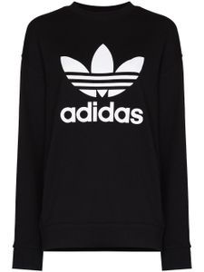 adidas sweat à logo imprimé - Noir