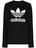 adidas sweat à logo imprimé - Noir - thumbnail