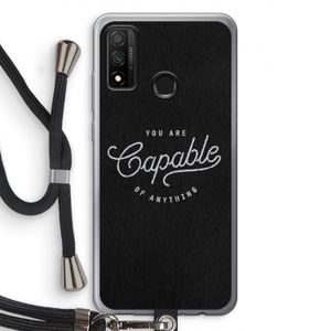 Capable: Huawei P Smart (2020) Transparant Hoesje met koord