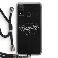 Capable: Huawei P Smart (2020) Transparant Hoesje met koord