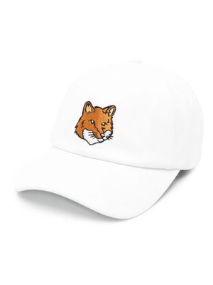 Maison Kitsuné chemise en coton à motif Fox - Blanc
