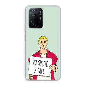 Gimme a call: Xiaomi 11T Pro Transparant Hoesje