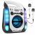 Fenton SBS30W karaoke systeem met CD-speler en microfoonset