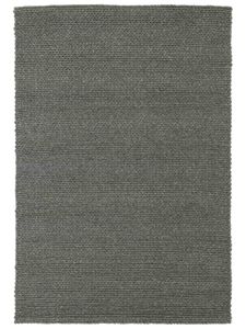 MOMO Rugs Studio - Rebellenclub Kabel Antraciet Grijs - 160x230 cm Vloerkleed