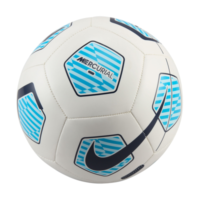 Voetbal Mercurial Fade Wit Blauw