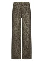 Tramontana Wide-leg Trousers Sparkling Pattern C53-18-101 Broek 009000-black Tramontana Wide-leg Trousers Sparkling Pattern C53-18-101 Broek 009000-black