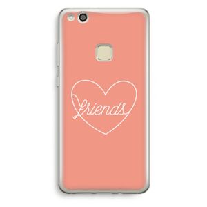 Friends heart: Huawei Ascend P10 Lite Transparant Hoesje