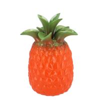 Bloemenvaas Tropical Pineapple - ananas vaas - oranje - D16 x H22 cm