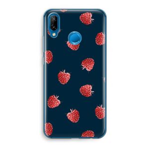 Framboosjes: Huawei P20 Lite Transparant Hoesje