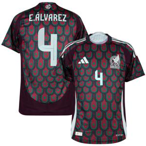 Mexico Authentic Heat.RDY Shirt Thuis 2024-2025 + E. Álvarez 4