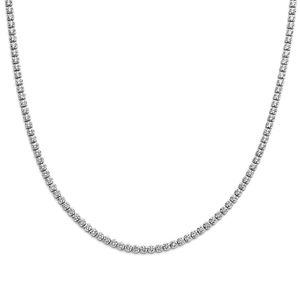 Ketting Tennis zilver-zirconia wit 2,5 mm 40-45 cm