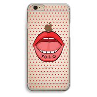 Yolo Denise: iPhone 6 / 6S Transparant Hoesje