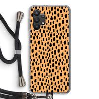 Panter: Samsung Galaxy A32 5G Transparant Hoesje met koord