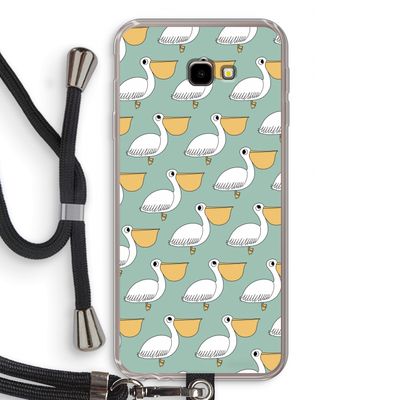 Pelican: Samsung Galaxy J4 Plus Transparant Hoesje met koord