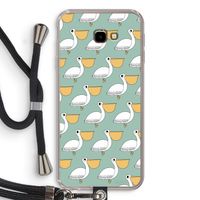 Pelican: Samsung Galaxy J4 Plus Transparant Hoesje met koord
