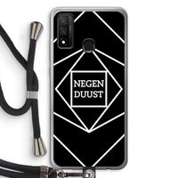 Negenduust geometrisch: Huawei P Smart (2020) Transparant Hoesje met koord