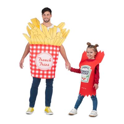 Kostuums voor Volwassenen My Other Me Friet Ketchup Één maat
