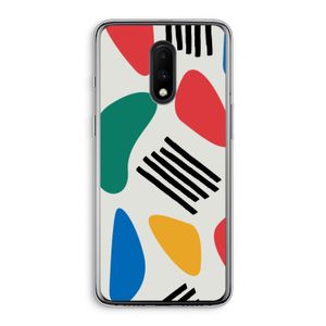 Illustratieve pop 1: OnePlus 7 Transparant Hoesje