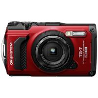 OM System TG-7 red Digitale camera 12 Mpix Zoom optisch: 4 x Rood Schokbestendig, Waterdicht, 4K video OM System TG-7 red Digitale camera 12 Mpix Zoom optisch: 4 x Rood Schokbestendig, Waterdicht, 4K video