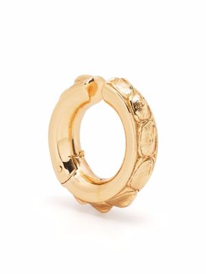 Emanuele Bicocchi bijou d'oreille à effet peau de crocodile