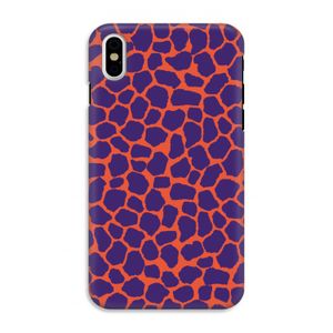 Purple Giraffe: iPhone XS Tough Case