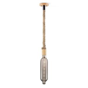 Hanglamp Leonardo Tube - G78 - dimbaar E27 rook