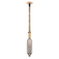 Hanglamp Leonardo Tube - G78 - dimbaar E27 rook