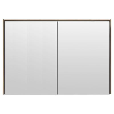 Differnz Legs spiegelkast FSC® | groen | 90 x 15 x 75 cm