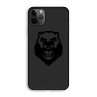 Angry Bear (black): iPhone 11 Pro Biologisch afbreekbaar hoesje