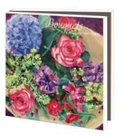 Kaartenmapje Bouquets, Anke van den Burg 10 Stuks