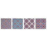 Onderzetters DKD Home Decor 10,8 x 10,8 x 0,7 cm