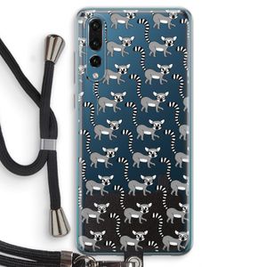 Makis: Huawei P20 Pro Transparant Hoesje met koord