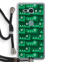 Crocs: Sony Xperia XZ2 Compact Transparant Hoesje met koord