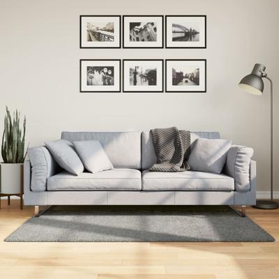 VidaXL Vloerkleed pamplona shaggy hoogpolig modern 80x150 cm groen