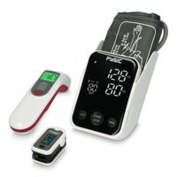Fysic FCS250 - Gezondheidsmonitoring thuis set, bloeddrukmeter, saturatiemeter en infrarood thermometer Fysic FCS250 - Gezondheidsmonitoring thuis set, bloeddrukmeter, saturatiemeter en infrarood thermometer