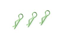 Body clips voor 1/10, groen, 45 graden gebogen (10 stuks) - thumbnail