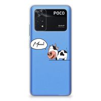 Xiaomi Poco M4 Pro 4G Telefoonhoesje met Naam Cow - thumbnail