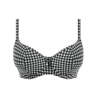 Freya bikini top soft padded sweetheart Check in DD-HH Monochrome - thumbnail