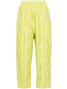 Charo Ruiz Ibiza pantalon fuselé à taille haute - Vert