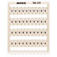 WAGO 793-577 Markeringskaarten Wit 5 stuk(s)