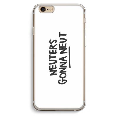 Neuters: iPhone 6 / 6S Transparant Hoesje