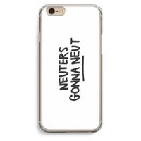 Neuters: iPhone 6 / 6S Transparant Hoesje