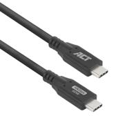 ACT USB 3.0 10Gbps 60W USB Type-C kabel, 1 meter