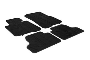 Rubbermatten passend voor BMW 4 serie F32 automaat 2013- (T-Design 4-delig+montageclips) GL0348