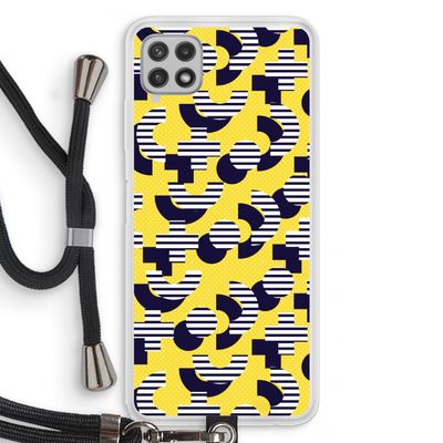 8-bit N°3: Samsung Galaxy A22 4G Transparant Hoesje met koord