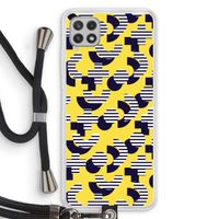8-bit N°3: Samsung Galaxy A22 4G Transparant Hoesje met koord
